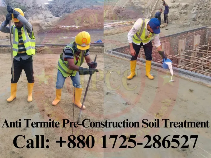 Pre Construction Soil Treatment pest control services
